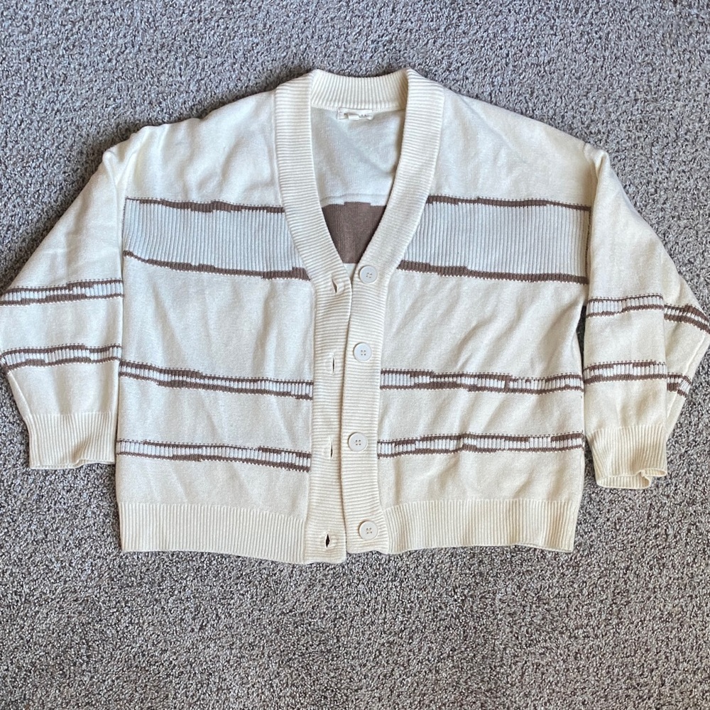 Promesa Cream Knit Sweater